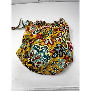 Vera Bradley Plastic Lined Drawstring Ditty Bag Pre-Owned in good condition